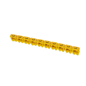 .Маркер наборный - символ L желтый 4 мм2 (100 шт.) TDM