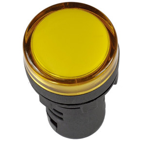 Сигн. лампа AD16DS(LED) 230В АС матрица d16мм желтый