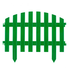 Забор декоративный Винтаж 28 x 300 см, зеленый Россия Palisad