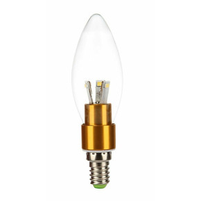 Свеча PLED-C37 CLEAR 3w 4000K 250 Lm E14 Jazzway лампа