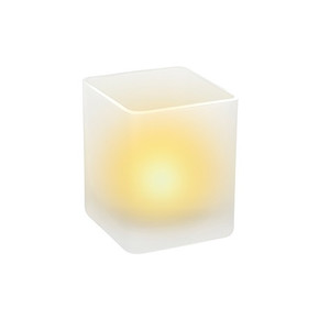 В14 ЭРА Светодиодная свеча в стакане (куб)