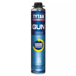 Tytan Professional GUN 42 Пена монтаж. (п/пистолет) зимняя 750мл (-10C) 20249/52828 вес баллона960гр