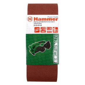 Лента шлиф. Hammerflex 212-018 100 Х 610 Р 150 по 3 шт.