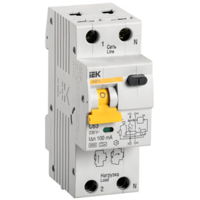 АВДТ-32 С63 100мА Автоматический Выключатель Дифференциального тока IEK