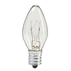 Лампа накаливания, 10 Вт, E12, 220 В, для ночников и гирлянд, прозрачная 3652864