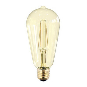 Лампа светодиодная LED-ST64-PRM 8Вт Е27 3000К 720Лм золотистая ASD