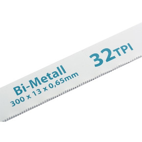 Полотна для ножовки по металлу, 300 мм, 32TPI, HSS, 2 шт// Gross