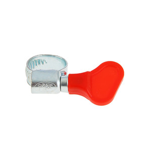 Хомут червячный с ключом MGF, диаметр 10-16 мм, оцинкованный 1792830