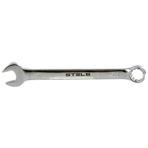 Ключ комбинированный, 13 мм, CrV, матовый хром Stels