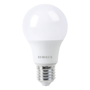 Лампа светодиодная LL-E-A60-11W-230-6K-E27 (груша, 11Вт, холод., Е27) Eurolux