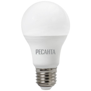 Лампа светодиодная РЕСАНТА LL-R-A60-11W-230-4K-E27