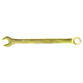 Ключ комбинированный, 6 мм, желтый цинк Сибртех