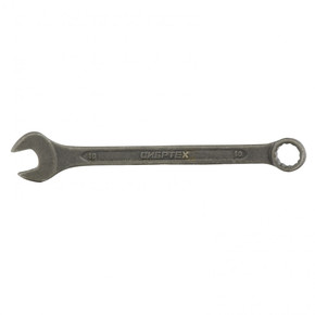 Ключ комбинированный, 10 мм, CrV, фосфатированный, ГОСТ 16983 Сибртех