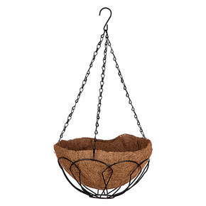 Подвесное кашпо, 25 см, с кокосовой корзиной Palisad