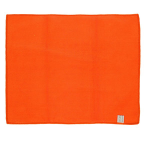Салфетка из микрофибры и коралловой ткани, оранжевая, 35х40 см 1920045