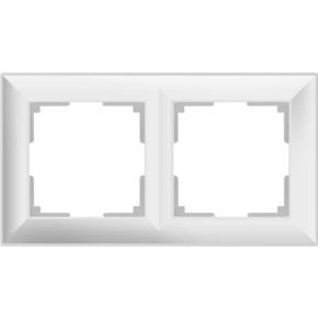 WL14-Frame-02/ Рамка на 2 поста (белый)