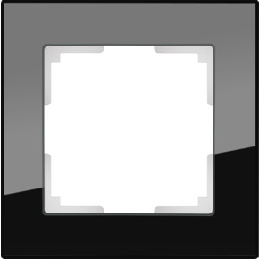 WL01-Frame-01 / Рамка на 1 пост (черный)
