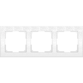 WL05-Frame-03-white / Рамка на 3 поста (белый)