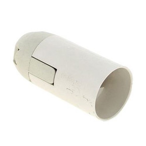 Патрон Е14 пластиковый подвесной, термостойкий пластик, белый (SBE-LHP-s-E14)
