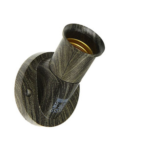 Патрон Ecola, Е27, 60 х 46 мм, цвет черненая бронза 1803076