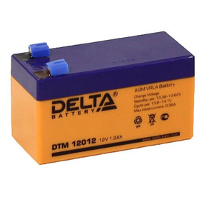 Аккумуляторная батарея Delta 1,2 Ач 12 Вольт DTM 12012 1733668