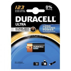 Э/п Duracell Ultra CR123 BL1