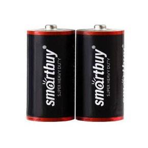 Батарейка солевая Smartbuy ONE R20/2S (24/288) (SOBZ-D02S)