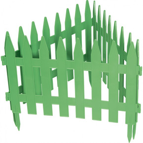 Забор декоративный Рейка 28 x 300 см, зеленый Россия Palisad