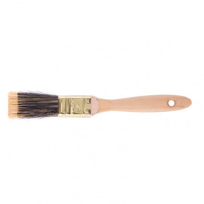 Кисть плоская Golden 1, искусственная щетина, деревянная ручка MTX
