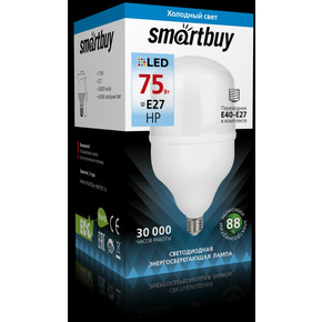 Светодиодная (LED) Лампа Smartbuy-HP-75W/6500/E27 (SBL-HP-75-65K-E27)
