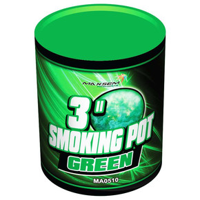 Дым зеленый 3