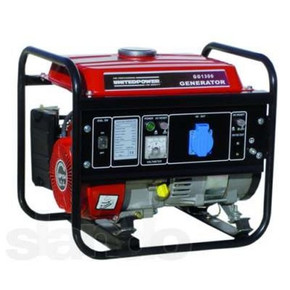 Генератор бензиновый DDE GG1300. (1ф ном/макс. 0,9/1,1 кВт, UP154,т/бак 6л, ручн/стартер, 28кг)