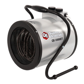 Нагреватель воздуха электрический QUATTRO ELEMENTI QE- 5000ET (3 / 5кВт, 220В, 400 м3/час) — цилиндр
