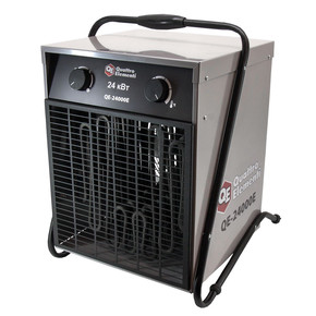 Нагреватель воздуха электрический QUATTRO ELEMENTI QE-24000 E(12 / 24кВт, 380В-3ф, 1700 м3/час)