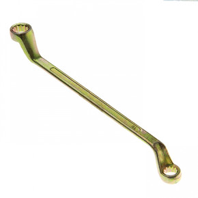 Ключ гаечный, накидной TUNDRA basic, желтый цинк, 10х13 мм 878068