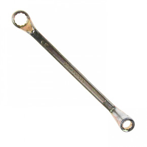 Ключ гаечный, накидной TUNDRA basic, желтый цинк, 13х17 мм 878070