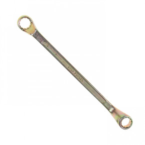 Ключ гаечный, накидной TUNDRA basic, желтый цинк, 14х15 мм 878071