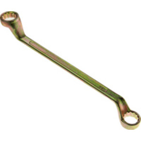 Ключ гаечный, накидной TUNDRA basic, желтый цинк, 19х22 мм 878073