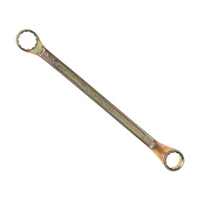 Ключ гаечный, накидной TUNDRA basic, желтый цинк, 22х24 мм 878075