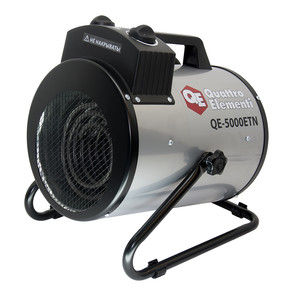 Нагреватель воздуха электрический QUATTRO ELEMENTI QE-5000 ETN (2.5 / 5кВт, 220В, 500 м3/час) — цилиндр