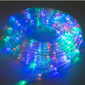 LED шнур 10 мм, круглый, 10 м, чейзинг, 2W-LED/м-24-220V, с контр. 8р, МУЛЬТИ 1589824