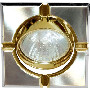 светильник встраиваемый Feron 098Т-MR16-S титан-золото