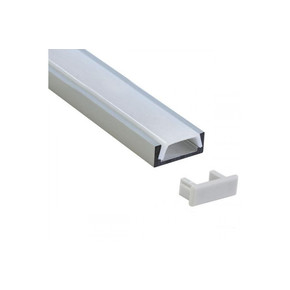 Светодиодные ленты - LL-2-ALP001-R Накладной алюминиевый профиль для LED ленты (15mm)