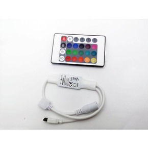 Mini Контроллер RGB инфракрасный с пультом, 5-24 Вт,2А (SBL-RGB-Mini)