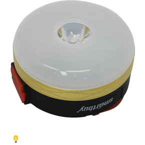 Светодиодный фонарь 3 Вт LED +2 Вт COB с карабином для подвешивания, Smartbuy (SBF-CL25)/120