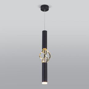 Подвесной светодиодный светильник 50191/1 LED черный/золото