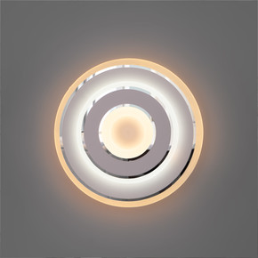 Настенный светодиодный светильник 90185/1 белый/хром