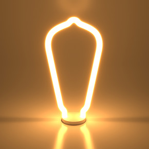 Декоративная контурная лампа Decor filament 4W 2700K E27 BL158