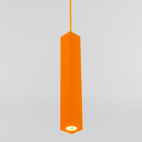Светодиодный подвесной светильник 50154/1 LED оранжевый