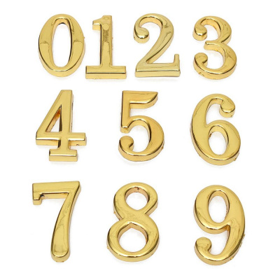 Цифры для обозначения номера квартиры